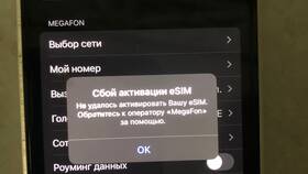 Как получить QR-код eSIM от МегаФона в Бристоль