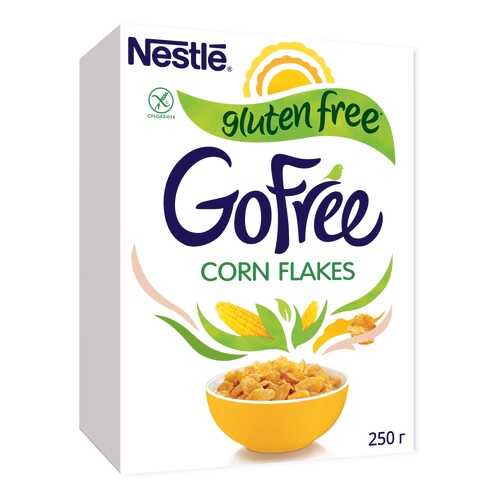 Хлопья кукурузные Nestle Gofree обогащенные витаминами 250 г в Бристоль