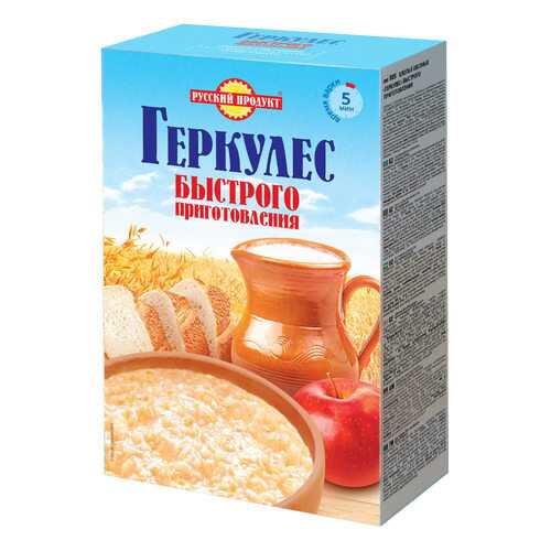 Овсяные хлопья Русский продукт геркулес быстрого приготовления 350 г в Бристоль