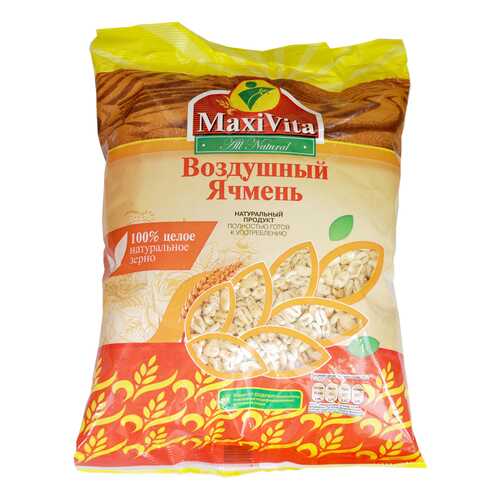 Воздушные зёрна ячменя MaxiVita 125г 4 штуки в упаковке в Бристоль