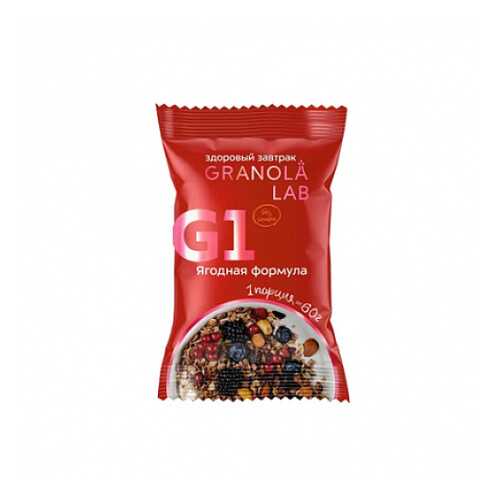 Завтрак готовый гранола Ягодная формула Granola.Lab 60 г в Бристоль