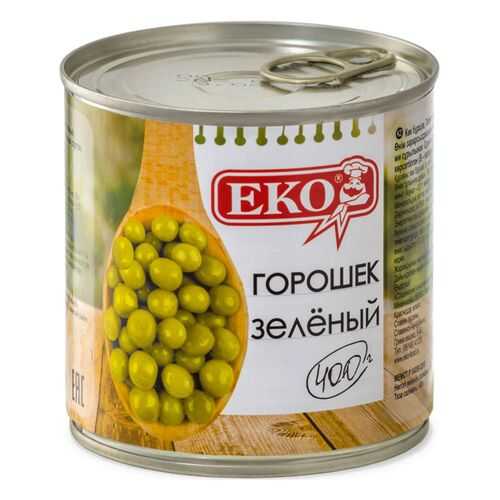 Горошек зеленый Еко из мозговых сортов 400 г в Бристоль