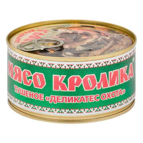 Мясо кролика МКК Балтийский Деликатес Охота тушеное 325г в Бристоль