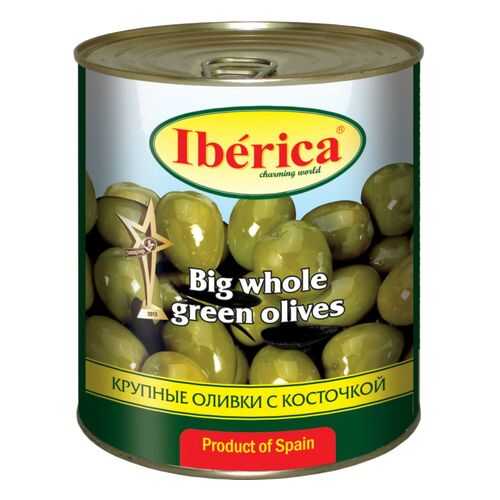 Оливки крупные Iberica с косточкой 875 г в Бристоль