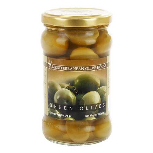 Оливки зеленые Mediterranean Olive House 300 г в Бристоль