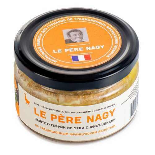 Паштет-террин Le Pere Nagy из утки с фисташками ООО Ле Пер Нажи 180г Россия в Бристоль