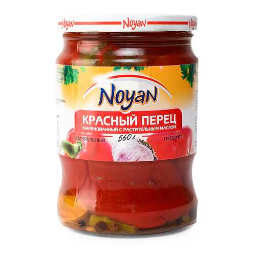 Перец Noyan красный маринованный 560г Армения в Бристоль