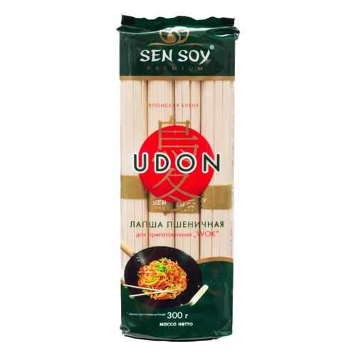 Лапша пшеничная Sen Soy udon premium 300 г в Бристоль