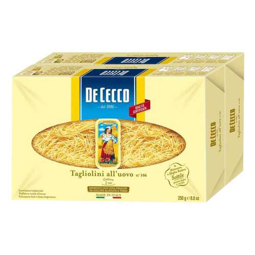 Макаронные изделия De Cecco tagliolini 250 г в Бристоль