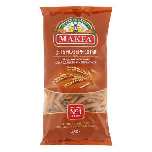 Макароны Makfa перья любительские цельнозерновые 450 г в Бристоль