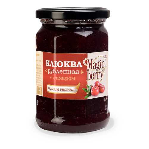 Клюква Magic Berry рубленная с сахаром 320г Беларусь в Бристоль