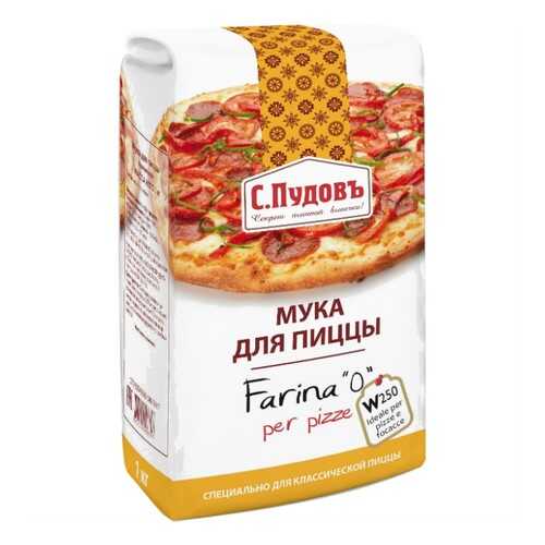 Мука для пиццы С.Пудовъ 1 кг в Бристоль