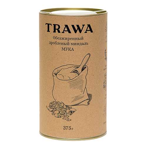 Мука из обезжиренного миндаля Trawa 375 г в Бристоль