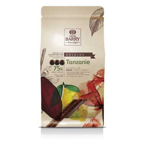 Шоколад Cacao Barry TANZANIE - Темный, 75%, 1кг. в Бристоль