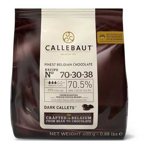 Шоколад темный Callebaut 70.5% какао (70-30-38-E0-D94) 0.4 кг в Бристоль