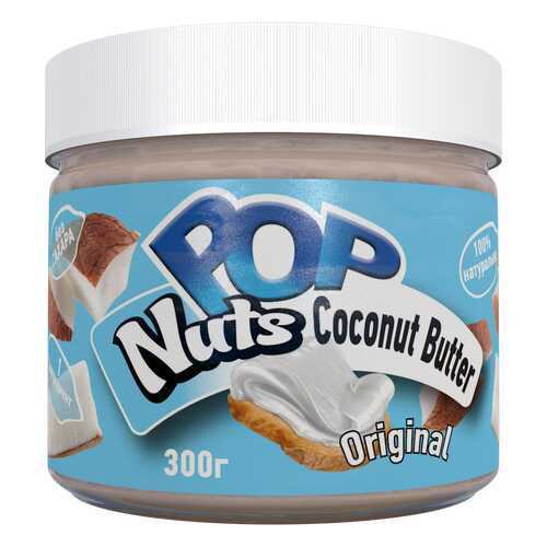 Кокосовая паста POP Nuts Coconut Butter Original Натуральная, 300 г в Бристоль