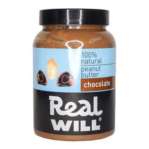 Паста арахисовая Real Will с шоколадом 1000 г в Бристоль