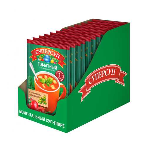 Суперсуп-пюре микс Русский Продукт 5 вкусов 5 видов по 4 шт 20-26.5 г в Бристоль