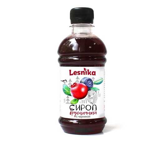 Сироп Lesnika Брусничный с черникой 300мл. в Бристоль