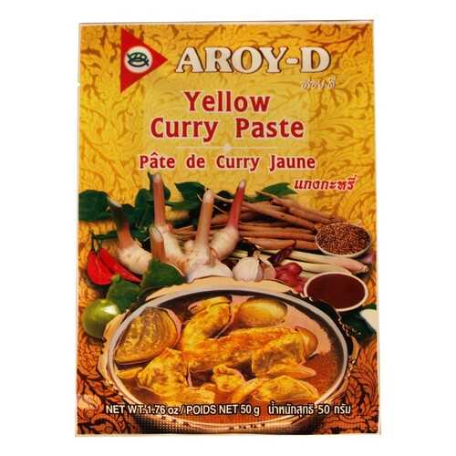 Паста Aroy-D Карри желтая 50г в Бристоль