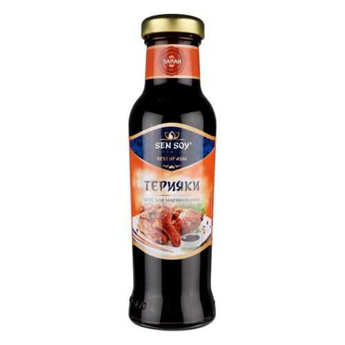 Соус терияки Sen Soy premium для маринования 320 г в Бристоль