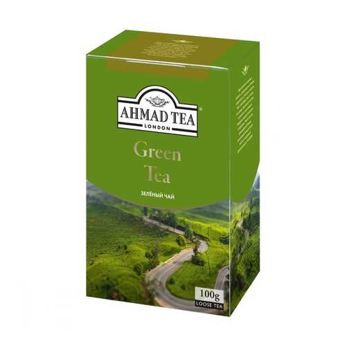 Чай Ahmad Green Tea, зеленый, листовой, 100 гр в Бристоль