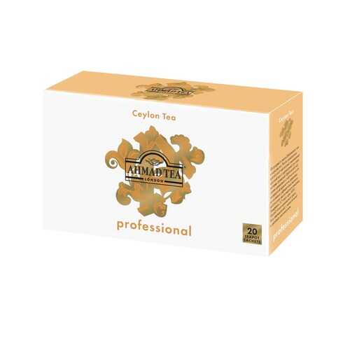 Чай Ahmad Tea Professional Цейлонский OP чёрный, листовой, в пакетах для чайников, 20х5г в Бристоль