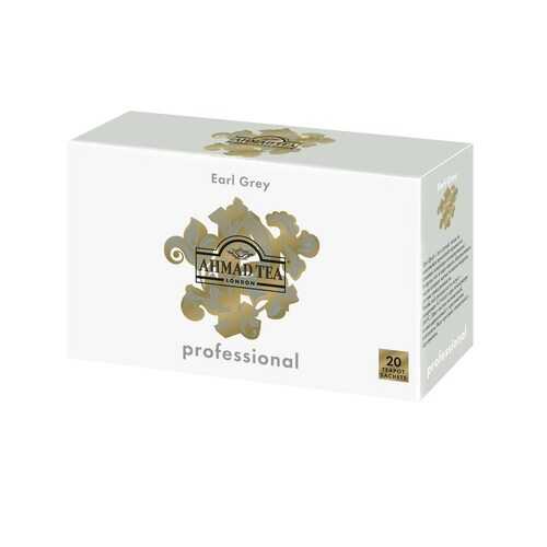 Чай Ahmad Tea Professional, Эрл Грей, чёрный, листовой, в пакетах для чайников, 20х5г в Бристоль