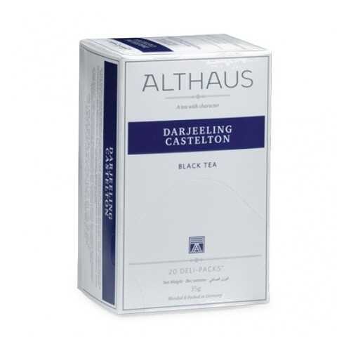 Чай Althaus Darjeeling Castelton Deli Pack 20*1.75 г в Бристоль