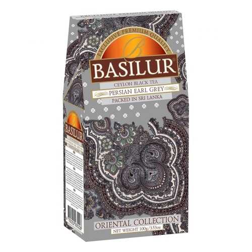 Чай Basilur Persian Earl Grey, черный листовой с добавками, 100 гр в Бристоль