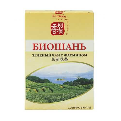 Чай БиоШань Jasmin Tea, зеленый с жасмином, 80 гр в Бристоль