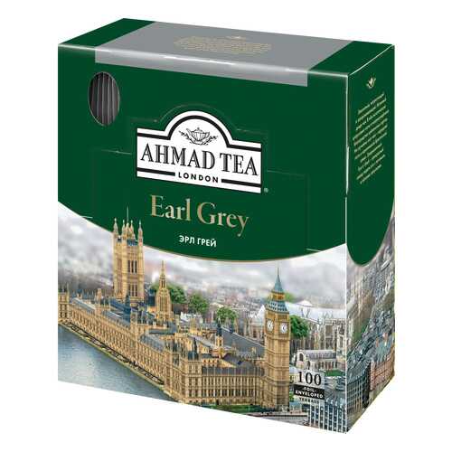 Чай черный Ahmad Tea earl grey 100 пакетиков в Бристоль