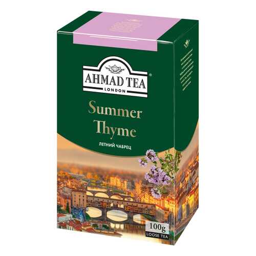 Чай черный Ahmad Tea summer thyme 100 г в Бристоль