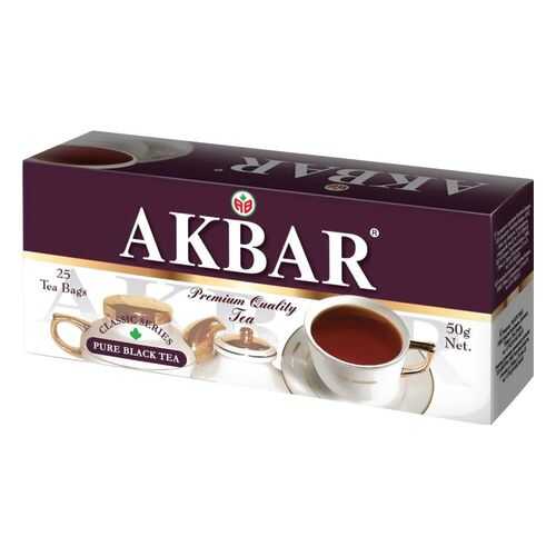 Чай черный Akbar 25 пакетиков в Бристоль