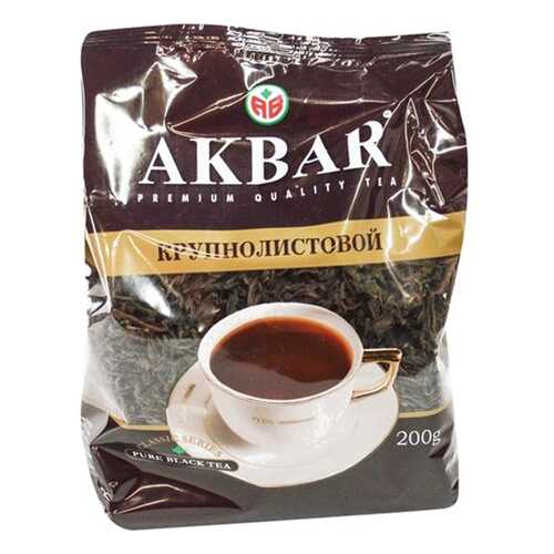 Чай черный Akbar байховый крупнолистовой классическая серия 200 г в Бристоль
