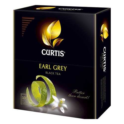 Чай черный Curtis earl grey 100 пакетиков в Бристоль