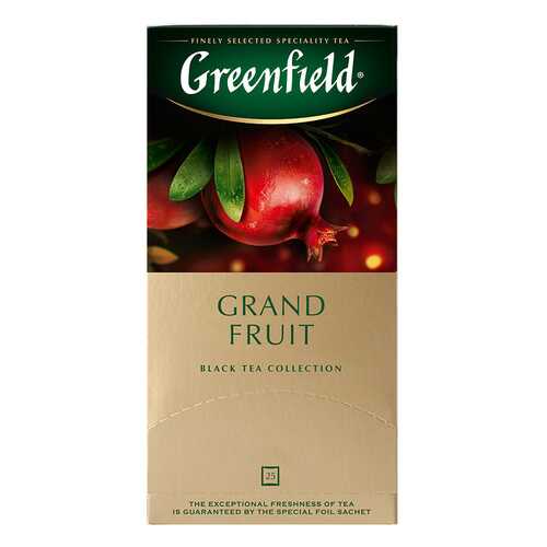 Чай черный Greenfield Grand Fruit 25 пакетиков в Бристоль