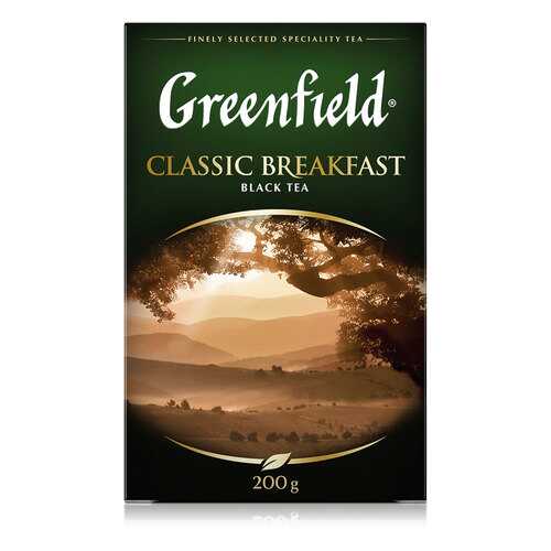 Чай черный листовой Greenfield Classic Breakfast 200 г в Бристоль