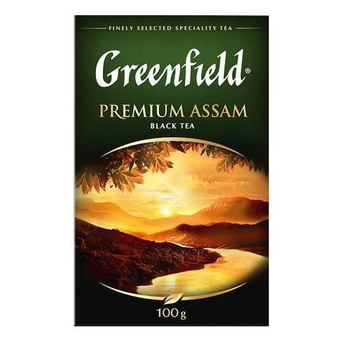 Чай черный листовой Greenfield Premium Assam 100 г в Бристоль