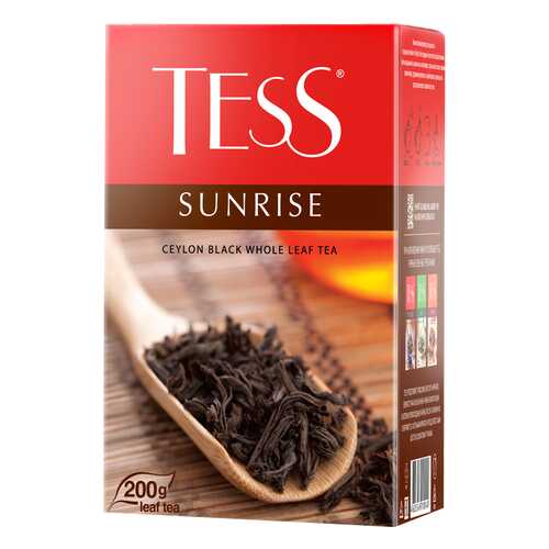 Чай черный листовой Tess Sunrise 200 г в Бристоль