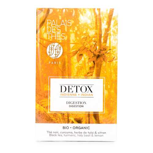 Чай черный Palais des Thes DETOX Индия 20х2г в муслиновых пакетах Франция в Бристоль
