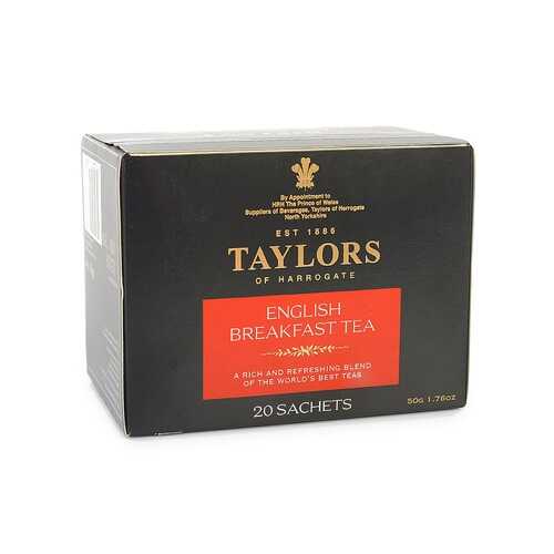 Чай черный Taylors of Harrogate Английский завтрак 20*2.5 г в Бристоль