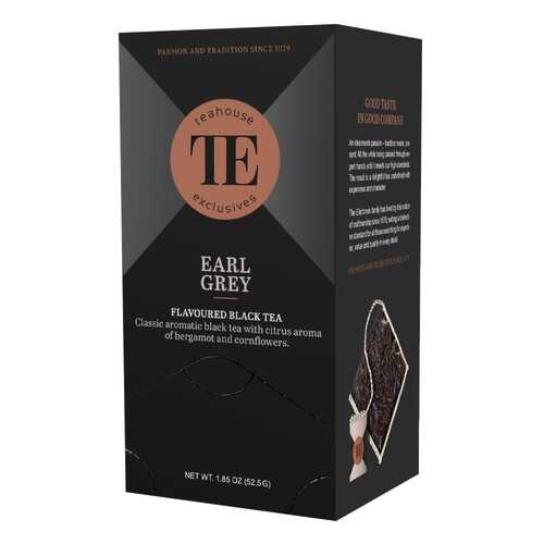 Чай черный Teahouse Exclusives Эрл Грей 15 пакетиков 40 г в Бристоль