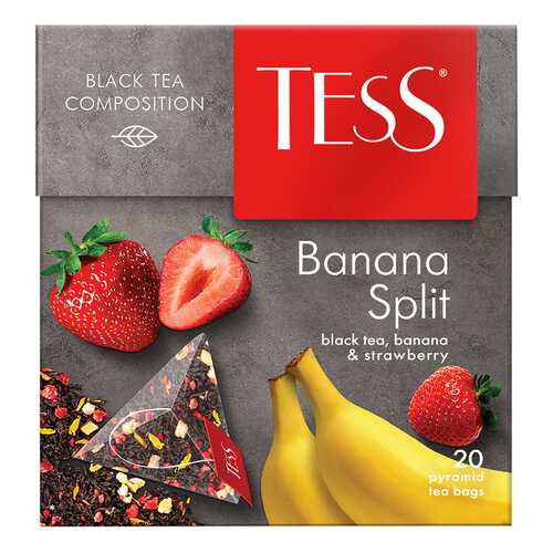 Чай черный в пирамидках Tess Banana Split 20 пакетиков в Бристоль