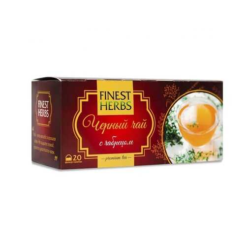Чай Finest Herbs Чёрный чай с чабрецом, 30 гр в Бристоль