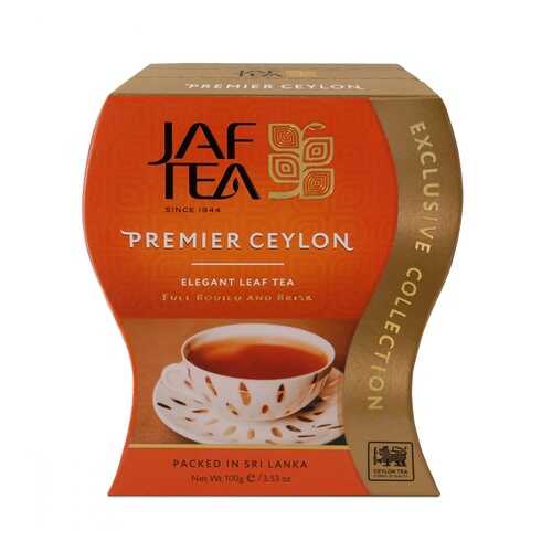 Чай Jaf Tea Premier Ceylon черный листовой FBOP 100 г в Бристоль