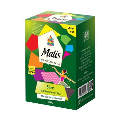 Чай Matis Slim зеленый с добавками 100 г в Бристоль