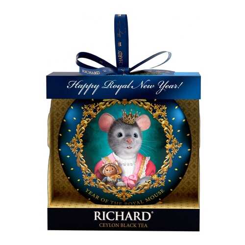 Чай Richard Year of the royal mouse черный листовой 20 г в Бристоль