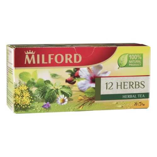 Чай травяной Milford 12 herbs 20 пакетиков в Бристоль