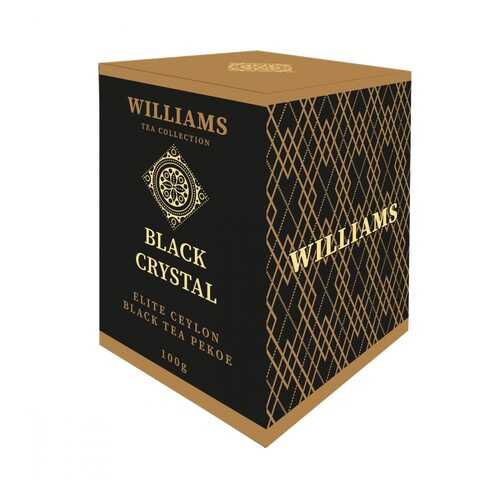 Чай Williams Black Crystal черный цейлонский Pekoe 100 г в Бристоль